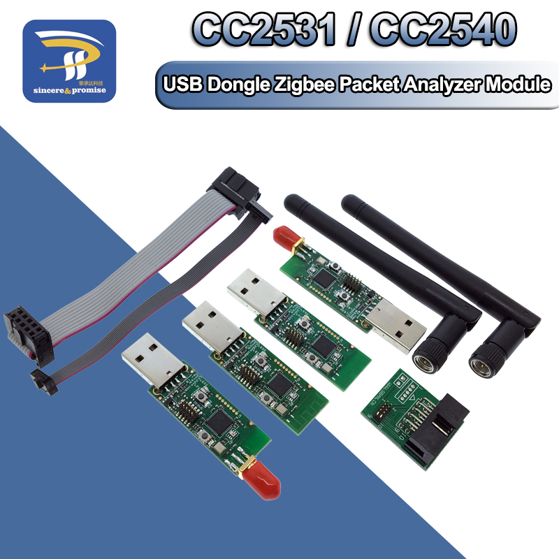 Zigbee Cc2531 - Sniffer Bare Board analizator protokołu pakietowego