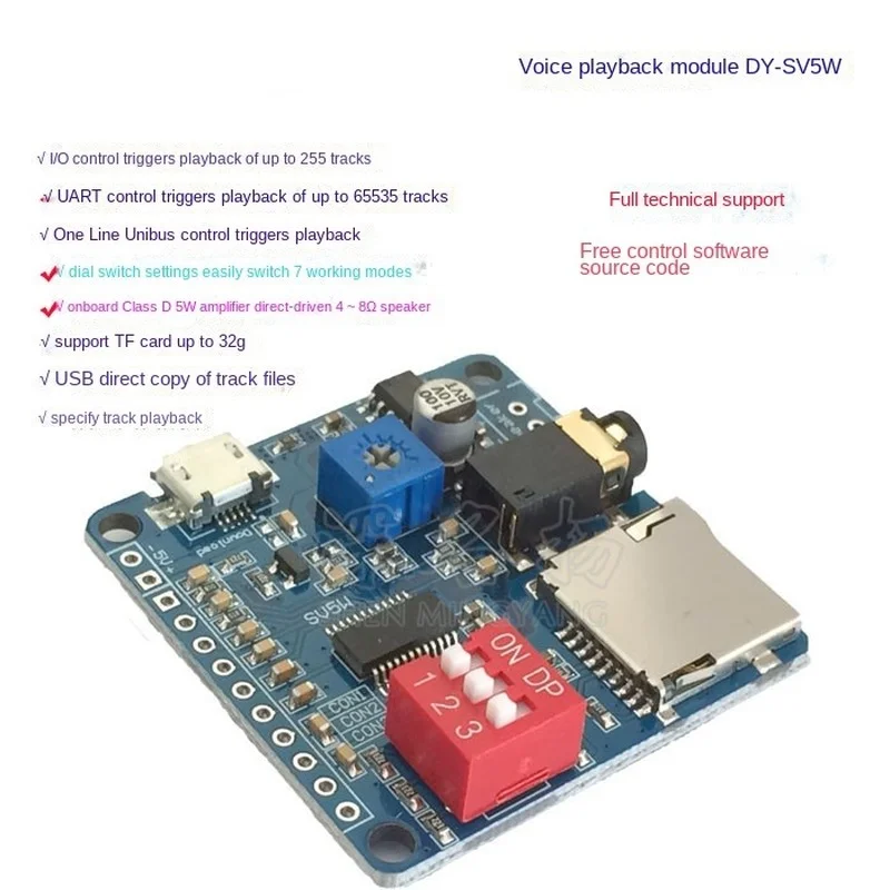 Sd Card Module - Moduł odtwarzania dźwięku Arduino Moduł odtwarzacza