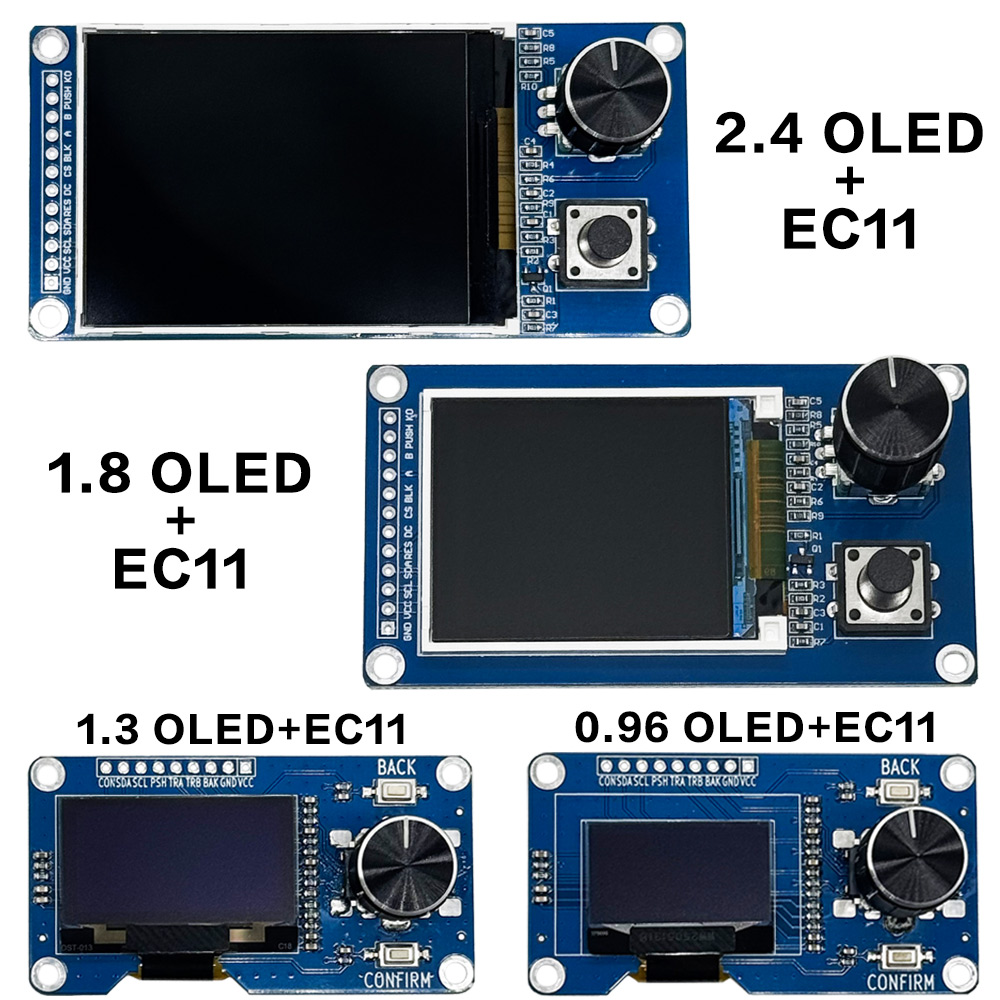 Ssd1306 - Moduł TFT OLED EC11 z enkoderem