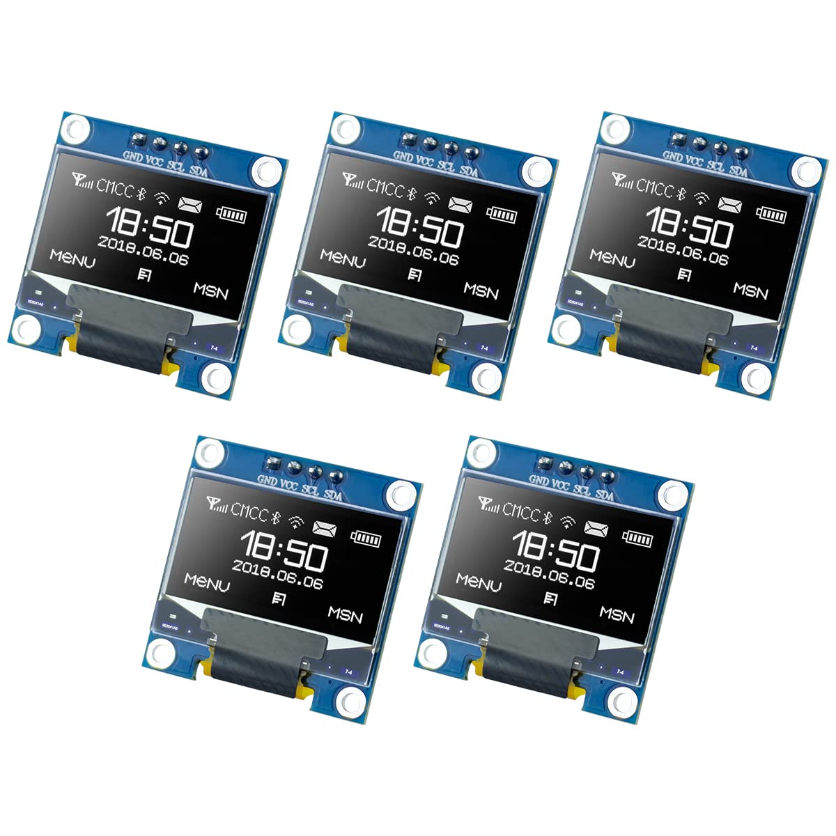 Oled Display 0.96 - Moduł wyświetlacza OLED I2C IIC 0,96
