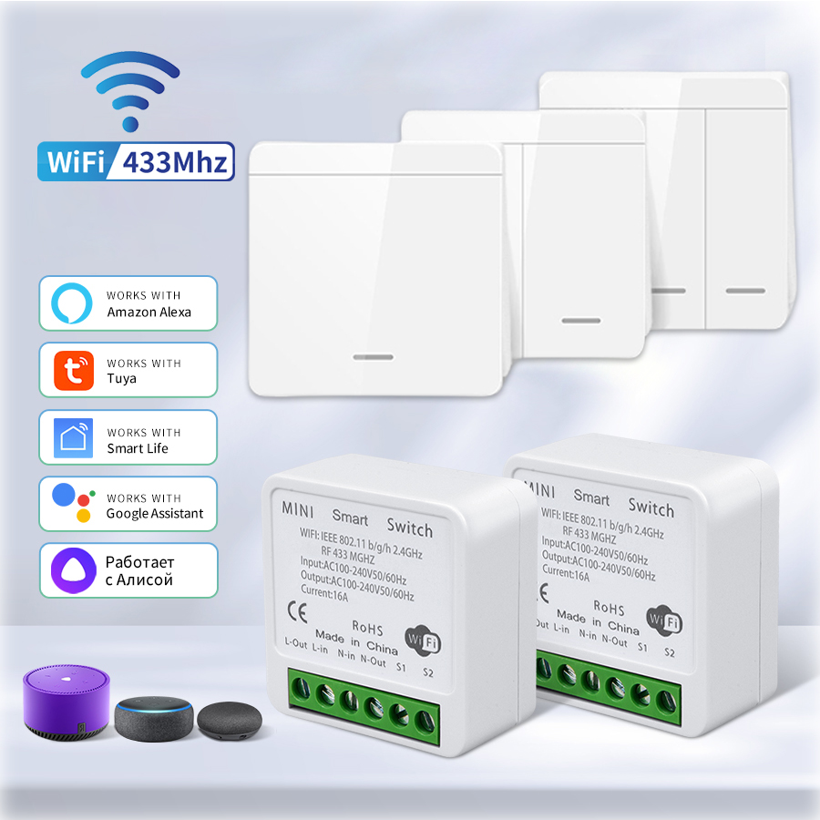 Ir Remote Module - Inteligentny włącznik WiFi RF 433MHz Tuya