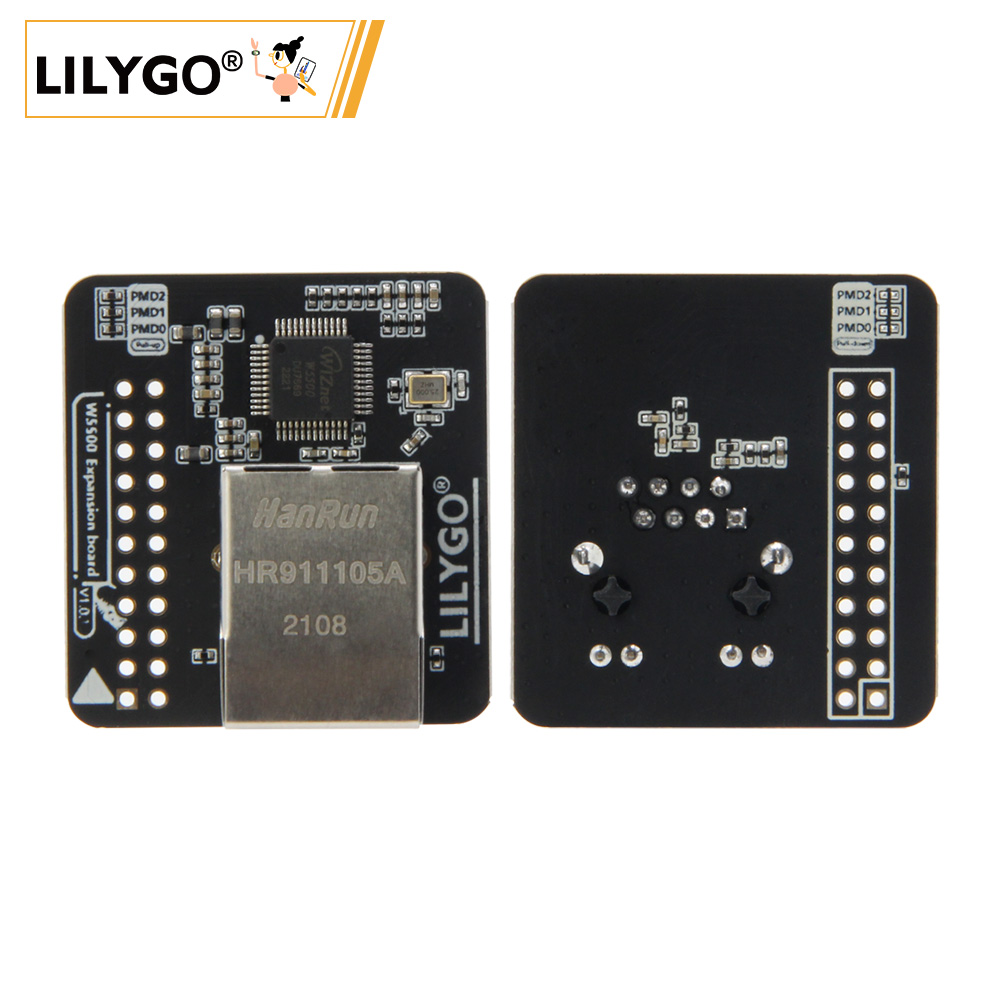 Ethernet W5500 - LILYGO® T-Relay-W5500 Ethernet Shield używany do
