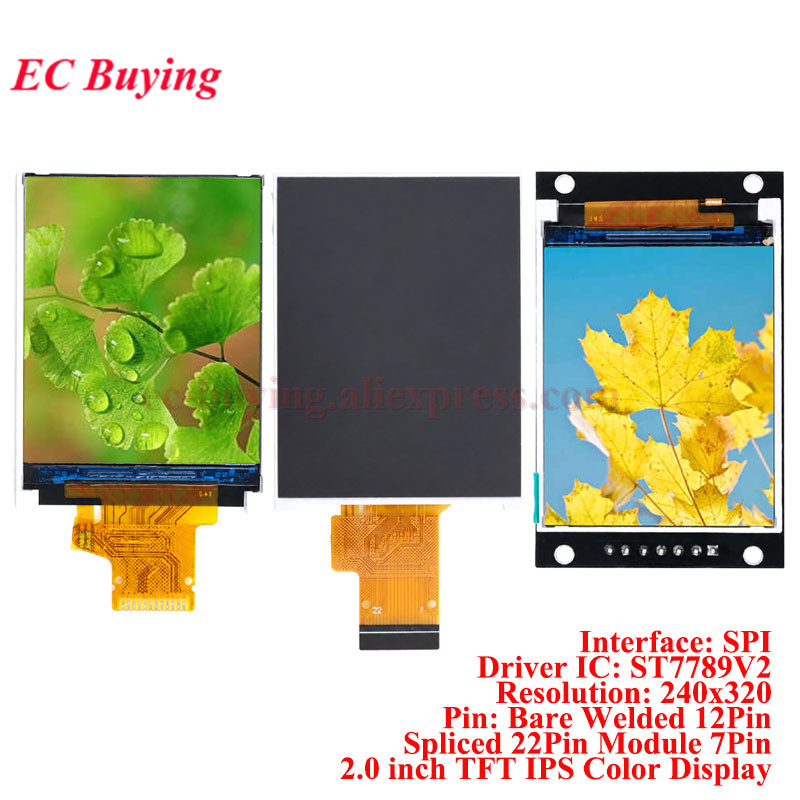 Tft Display 2.4 - Moduł wyświetlacza TFT IPS kolorowy LCD