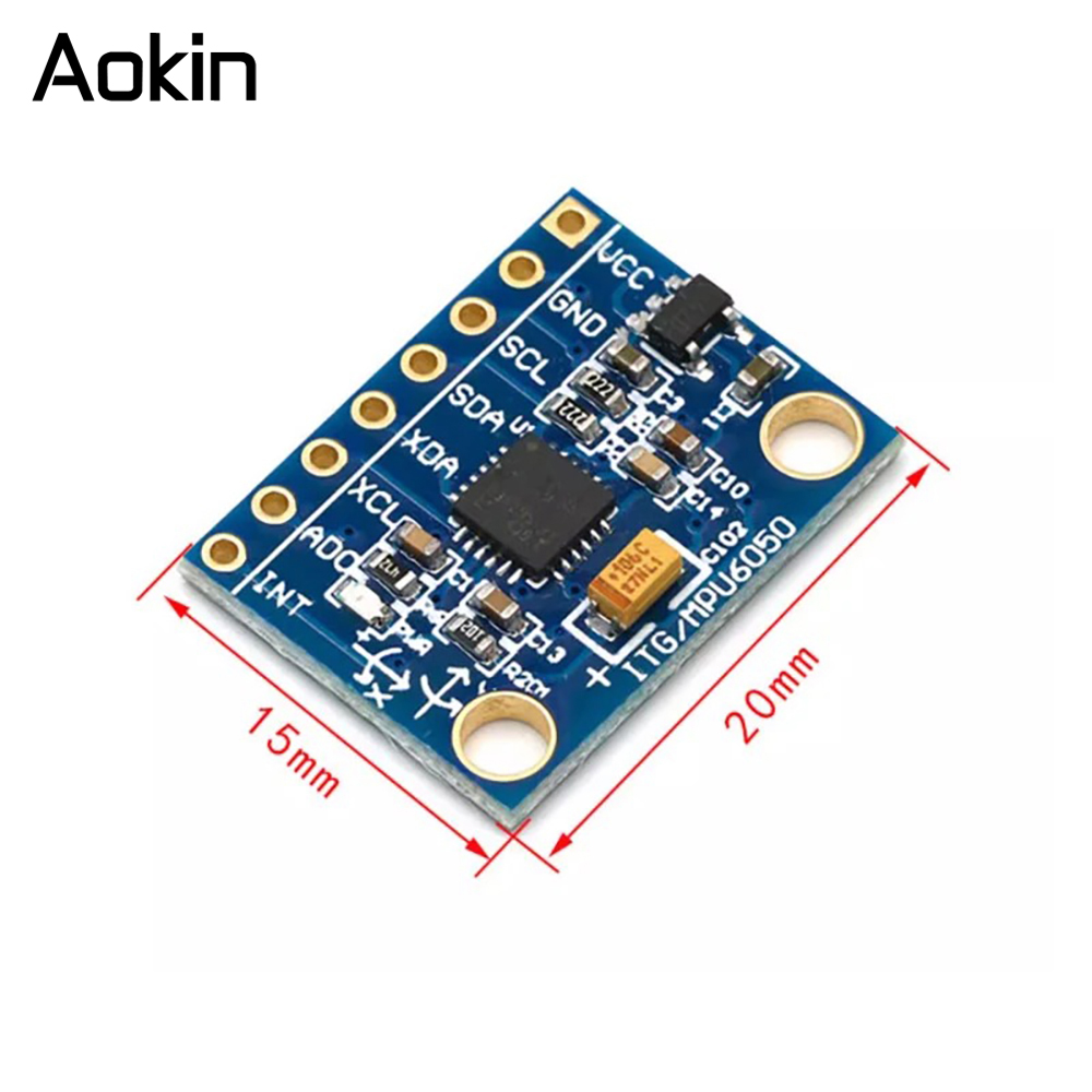 1/5/10 szt. GY521 GY-521 MPU60 – Mpu6050 recenzja i cena