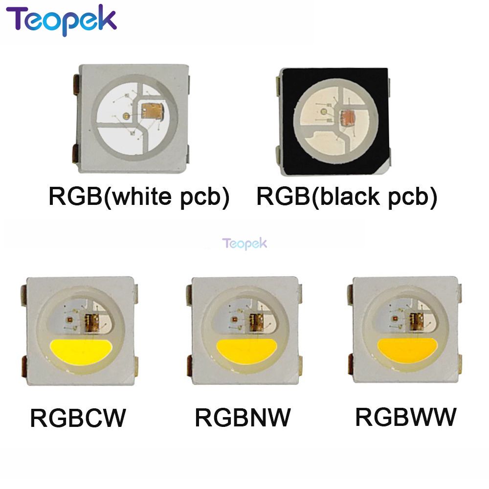 50-1000 szt. WS2812B RGB LED C – Ws2812B Strip 5V recenzja i cena