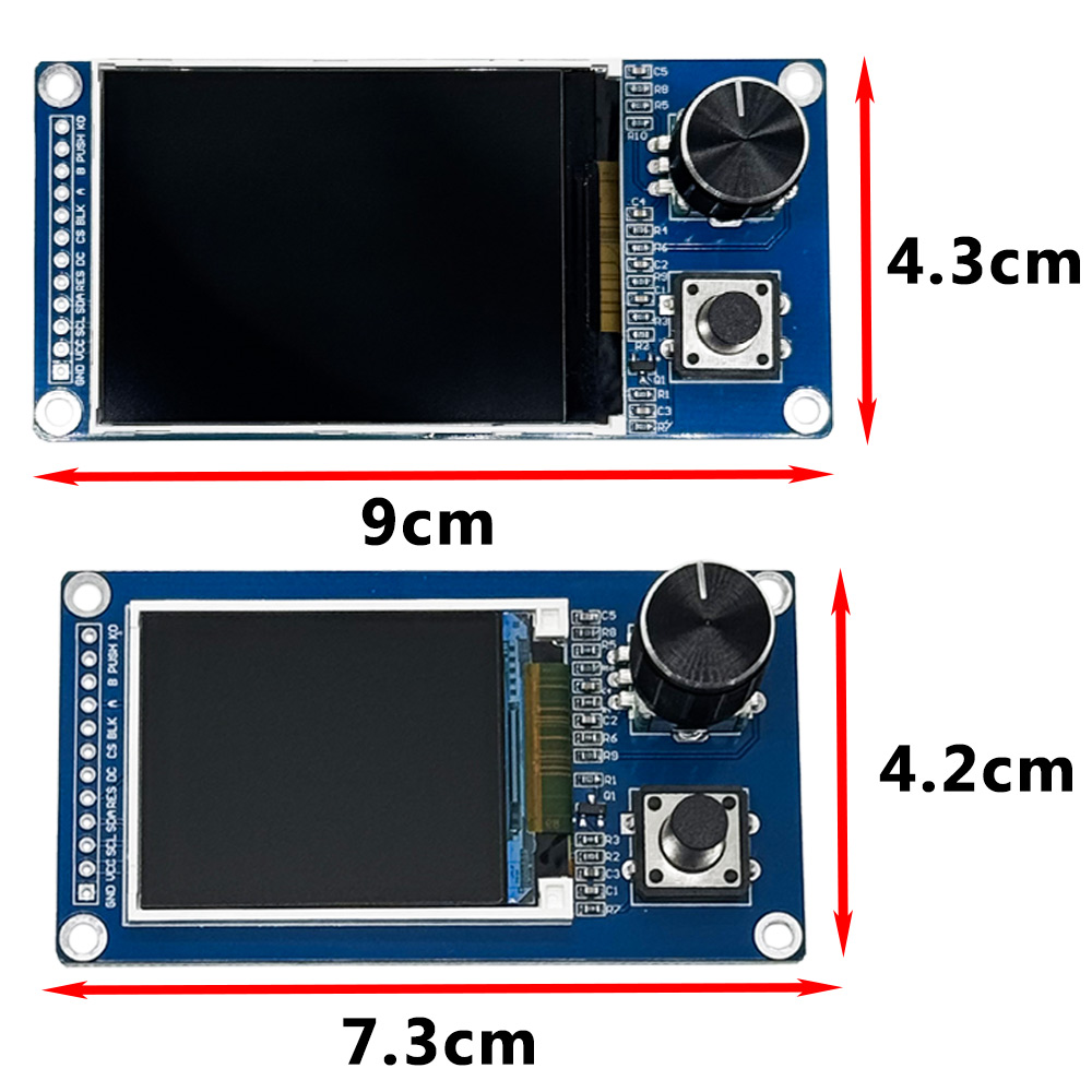 Moduł TFT OLED EC11 z enkodere – Ssd1306 recenzja i cena