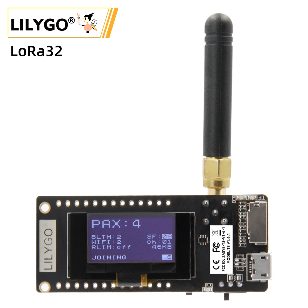 LILYGO ®   TTGO LoRa32 V2.1_1. – Oled Display 0.96 recenzja i cena