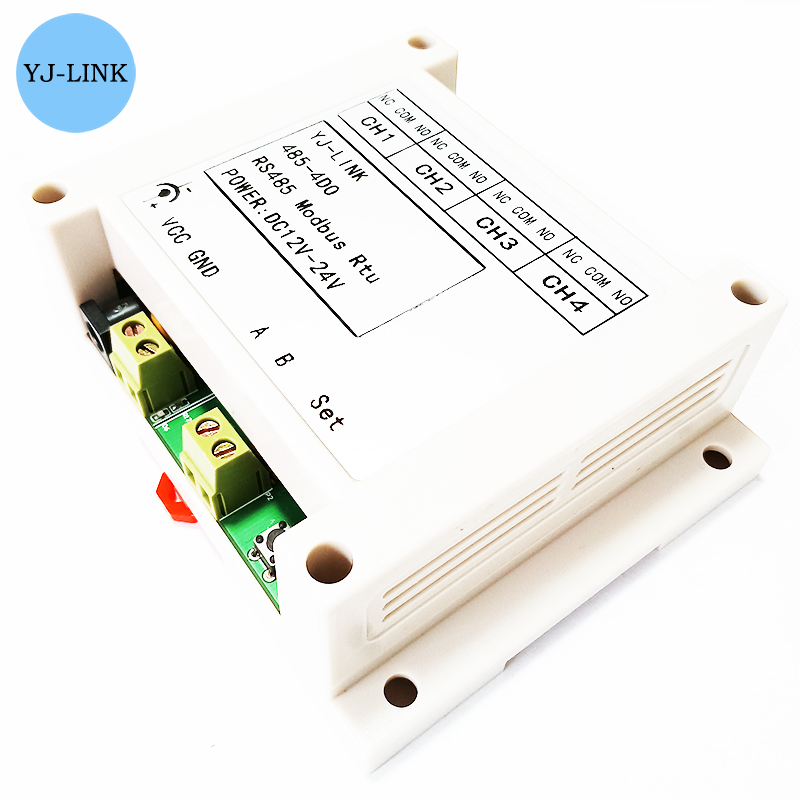 485-4DO RS485 4-kanał zdalnie  – Relay Module 4 Channel recenzja i cena