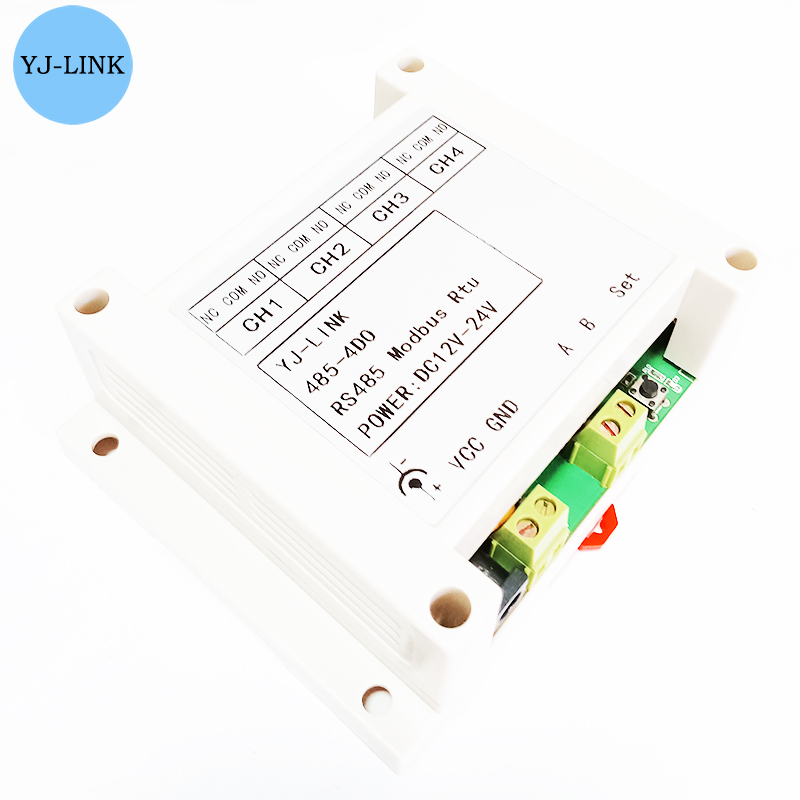 485-4DO RS485 4-kanał zdalnie  – Relay Module 4 Channel recenzja i cena