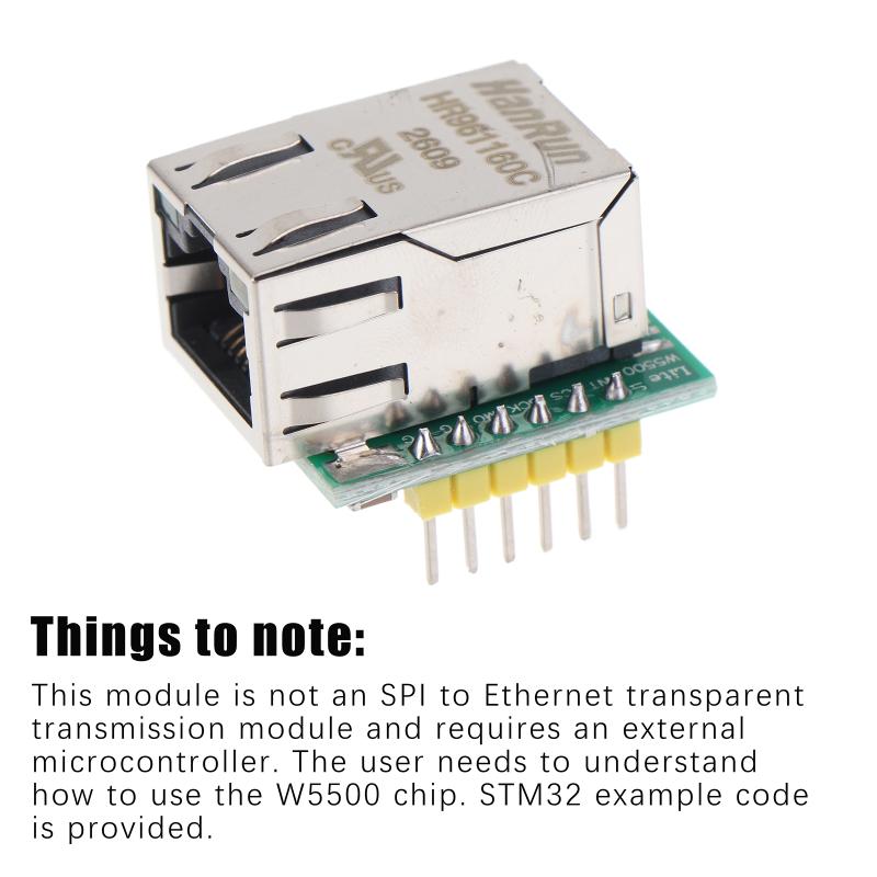 USR-ES1 W5500 Chip SPI do LAN  – Ethernet W5500 recenzja i cena