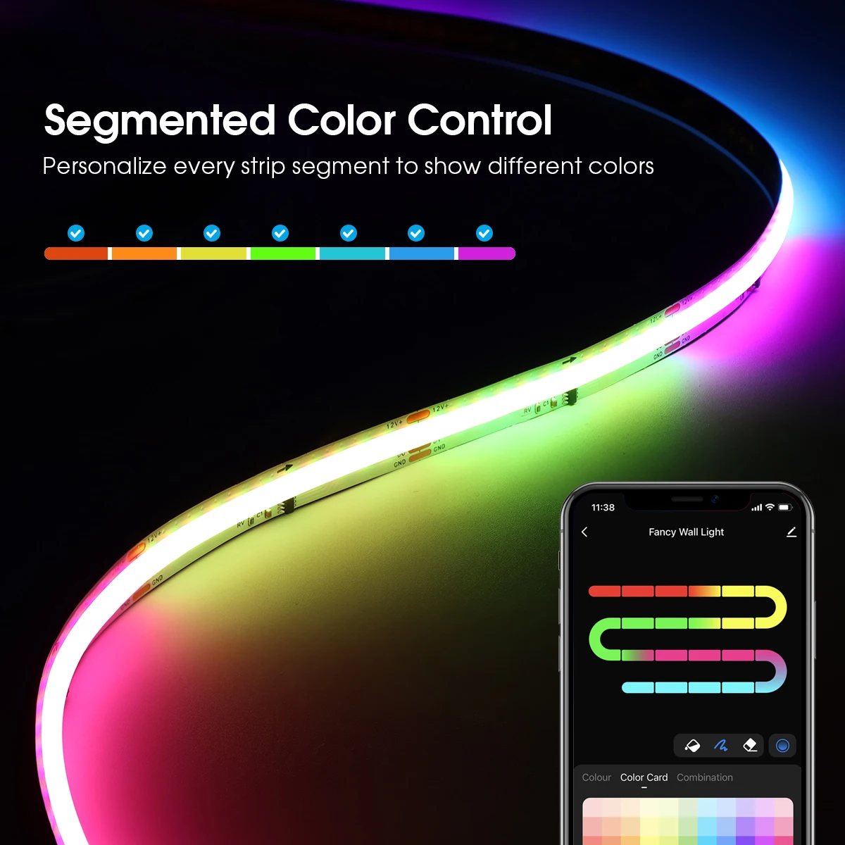 Inteligentna taśma LED Smart T – Ws2812B Strip 5V recenzja i cena