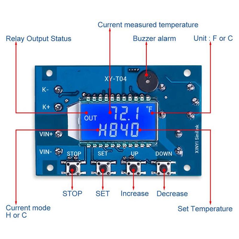 DT17 2X 12V DC Cyfrowy Regulat – Thermocouple Module K Type recenzja i cena